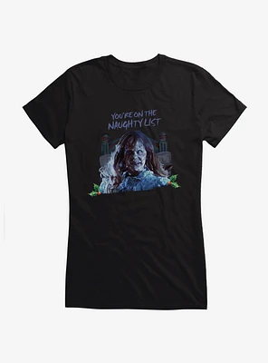 The Exorcist On Naughty List Girls T-Shirt