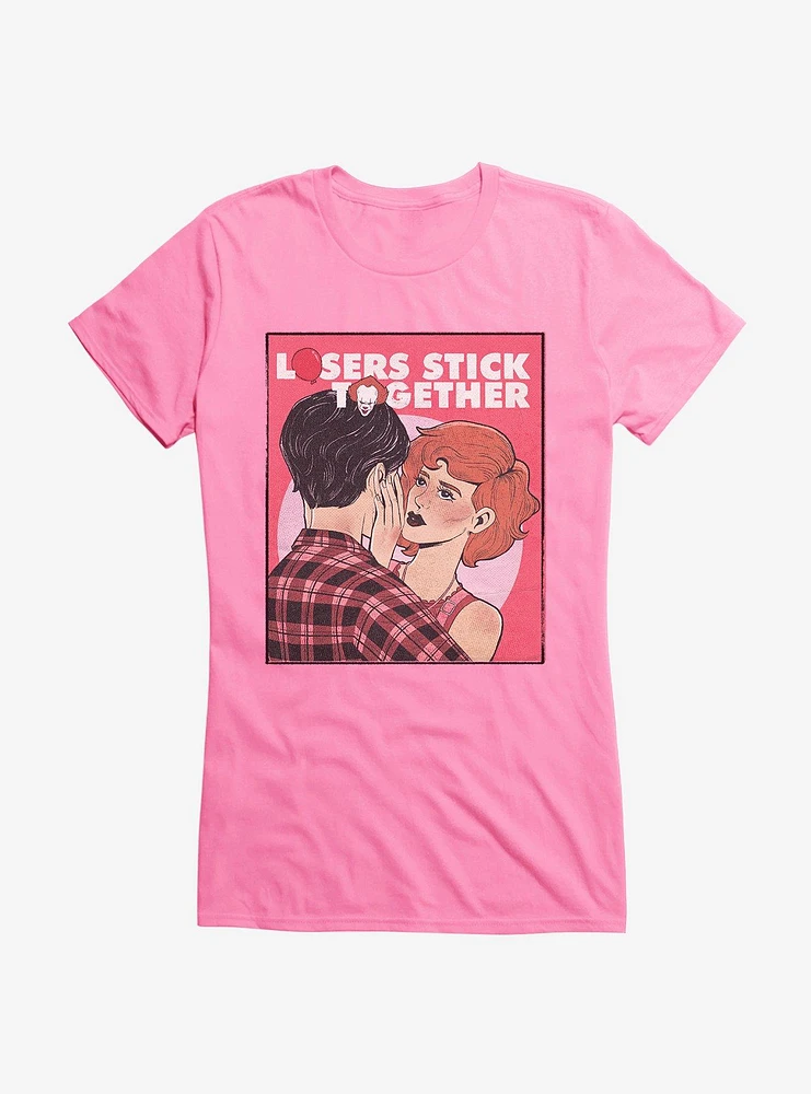 IT2 Losers Stick Together Girls T-Shirt