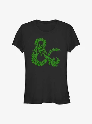 Dungeons And Dragons D&D Lucky Fill Girls T-Shirt