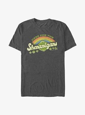 Dungeons & Dragons Here For Shenanigans T-Shirt