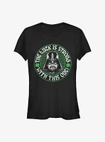 Star Wars Luck Is Strong Girls T-Shirt