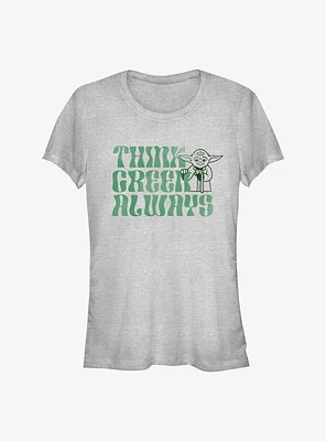 Star Wars Think Green Always Girls T-Shirt