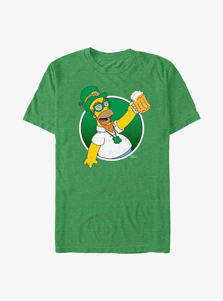 The Simpsons Homer Leprechaun T-Shirt