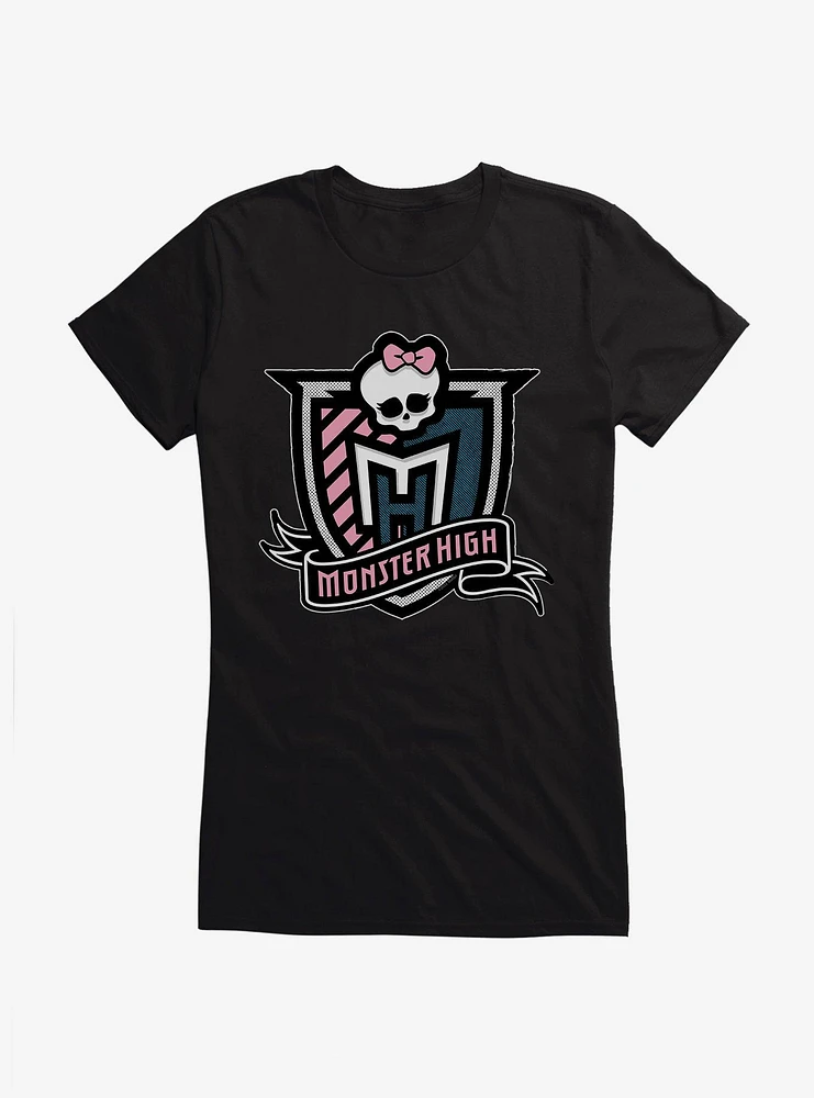 Monster High Cute Emblem Logo Girls T-Shirt