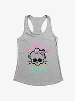 Monster High Color Skull Logo Girls Tank