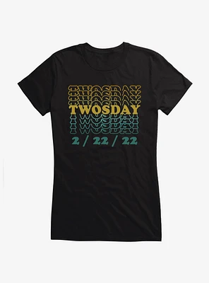 TWOsday Stack Girls T-Shirt