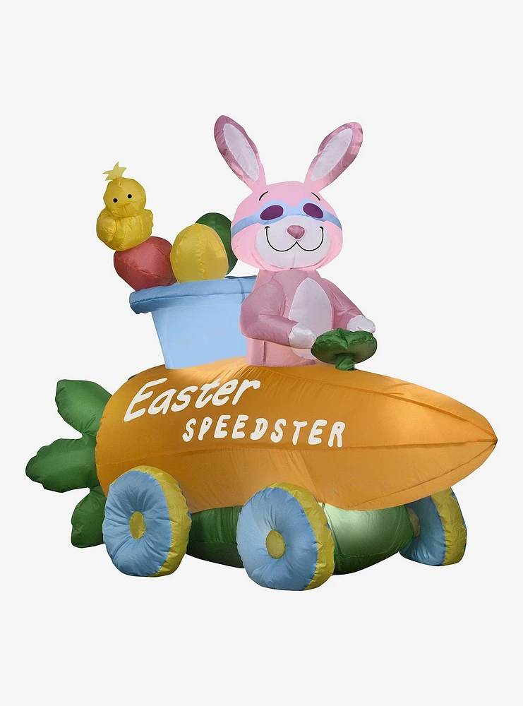 Airblown Inflatable Easter Bunny Speedster
