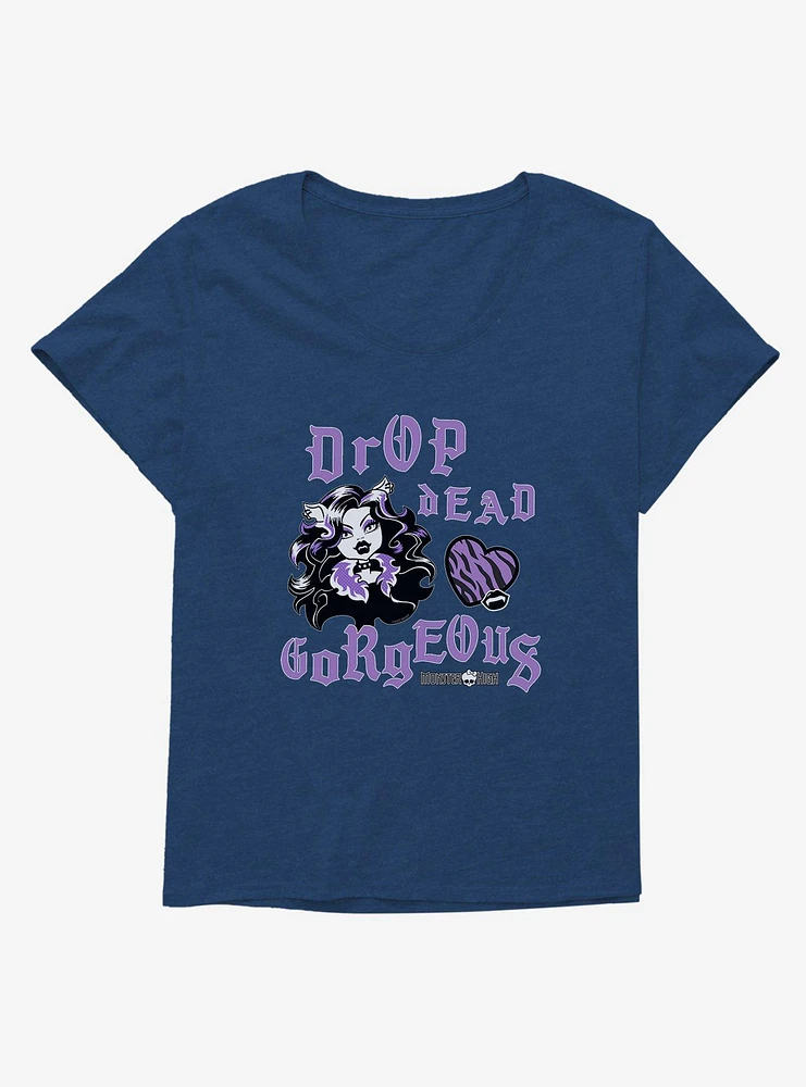 Monster High Clawdeen Drop Dead Gorgeous Girls T-Shirt Plus