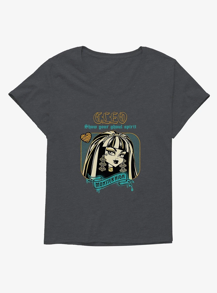 Monster High Cleo Show Your Ghoul Spirit Girls T-Shirt Plus