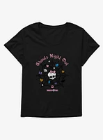 Monster High Color Ghouls Night Out Spiderweb Girls T-Shirt Plus