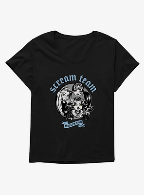 Monster High Scream Team Girls T-Shirt Plus