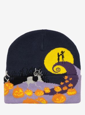 The Nightmare Before Christmas Graveyard Spiral Hill Beanie