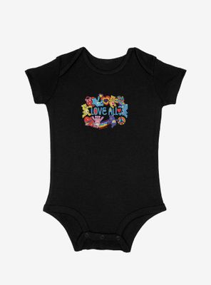 Care Bears All The Love Infant Bodysuit