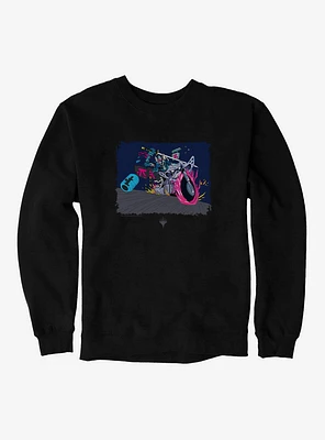 Magic The Gathering Rat Ninja Biker Sweatshirt
