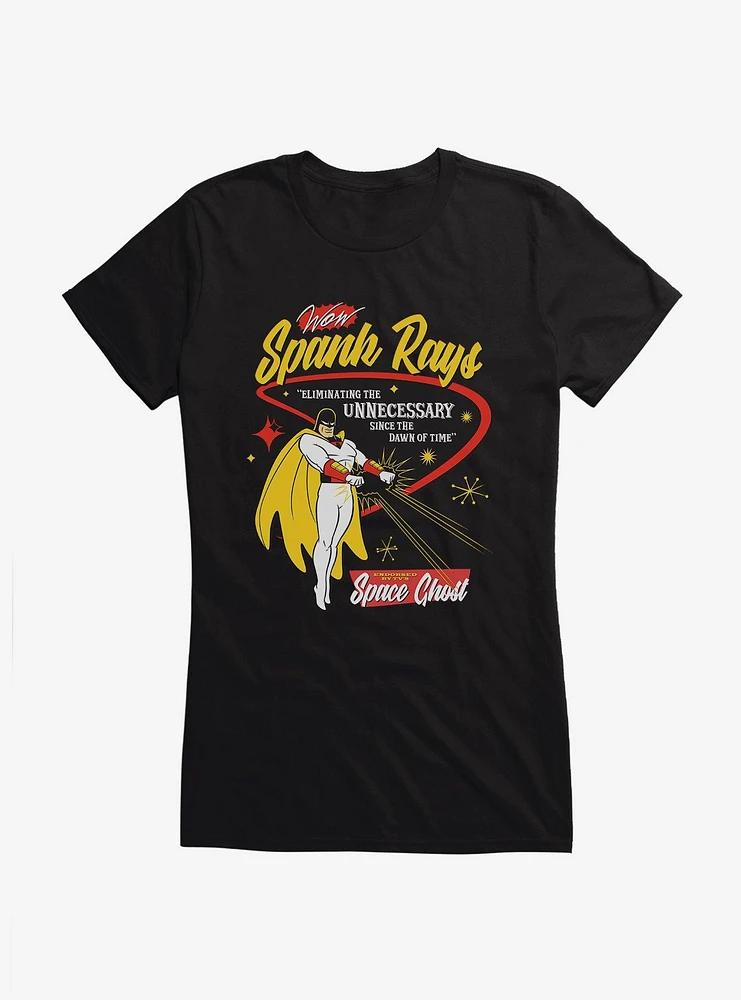 Space Ghost Spank Rays Girls T-Shirt