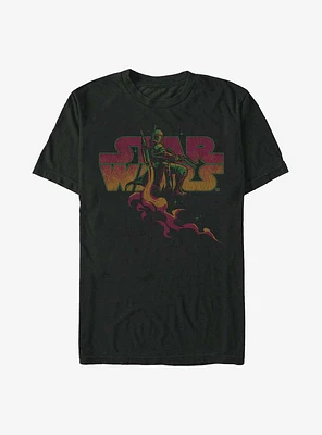Extra Soft Star Wars The Book of Boba Fett Logo T-Shirt