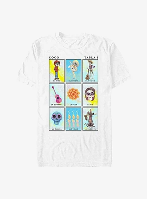 Extra Soft Disney Pixar Coco Character Cards T-Shirt