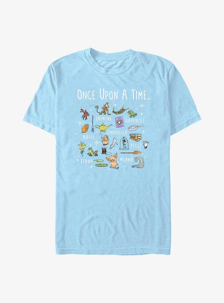 Extra Soft Disney Princess Once Upon A Time T-Shirt