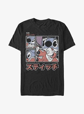 Extra Soft Disney Lilo & Stitch Kanji T-Shirt