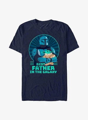 Star Wars The Mandalorian Child Best Father Extra Soft T-Shirt