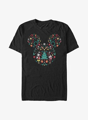 Extra Soft Disney Mickey Mouse & Minnie Icon Ear Fill T-Shirt