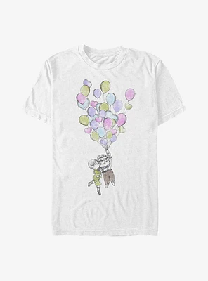 Extra Soft Disney Pixar Up Love Is The Air T-Shirt