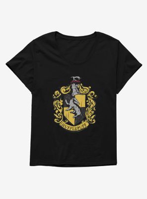 Harry Potter Hufflepuff Pastel Womens T-Shirt Plus