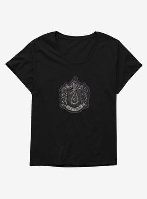 Harry Potter Slytherin Patch Womens T-Shirt Plus