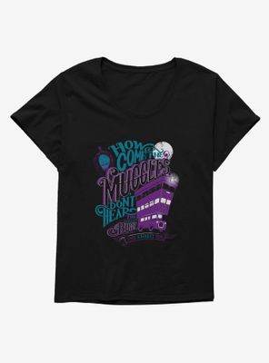 Harry Potter The Knight Bus Womens T-Shirt Plus