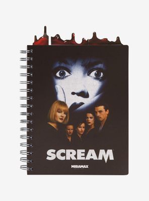 Scream Tabbed Journal