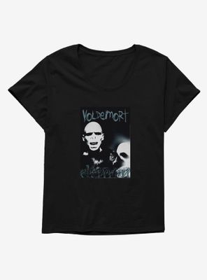 Harry Potter Grungy Voldemort Womens T-Shirt Plus
