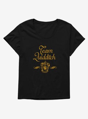Harry Potter Gryffindor Team Quidditch Womens T-Shirt Plus