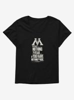 Harry Potter Nothing To Fear Hide Womens T-Shirt Plus