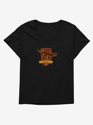 Harry Potter Seeker Badge Womens T-Shirt Plus