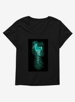 Harry Potter Doe Patronus Wand Womens T-Shirt Plus