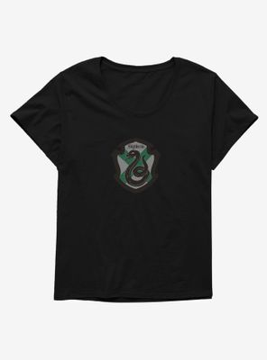 Harry Potter Simple Slytherin Womens T-Shirt Plus