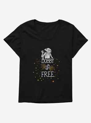 Harry Potter Dobby Is Free Womens T-Shirt Plus