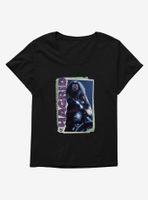 Harry Potter Hagrid Retro Photo Womens T-Shirt Plus