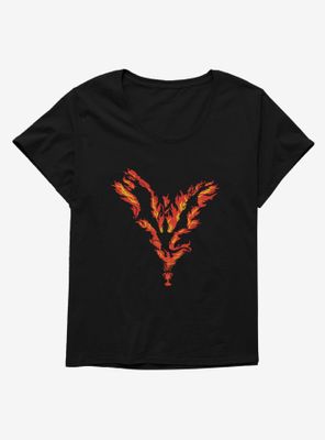 Harry Potter Triwizard Dragon Womens T-Shirt Plus