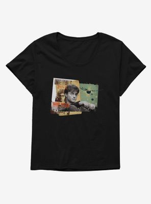 Harry Potter Undesirable Scrapbook Womens T-Shirt Plus