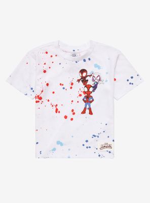 Marvel Spider-Man Chibi Spider Family Toddler T-Shirt - BoxLunch Exclusive