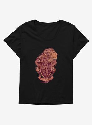 Harry Potter Gryffindor Shield Womens T-Shirt Plus