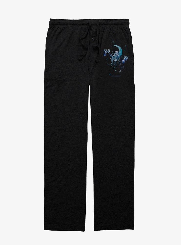 Trick Fairies Aquatic Crescent Moon Fairy Pajama Pants