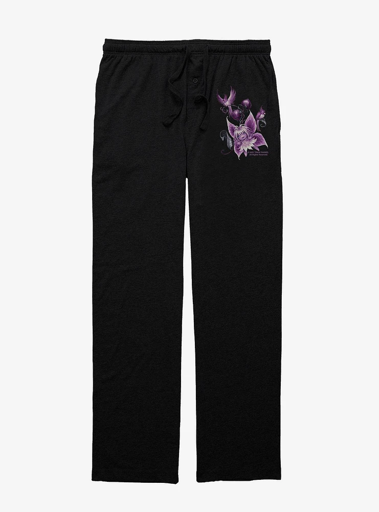 Trick Fairies Purple Flower Buds Fairy Pajama Pants