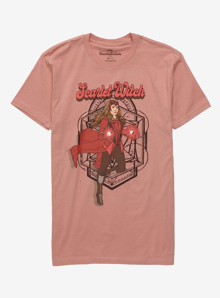 Marvel WandaVision Scarlet Witch Retro Women's T-Shirt