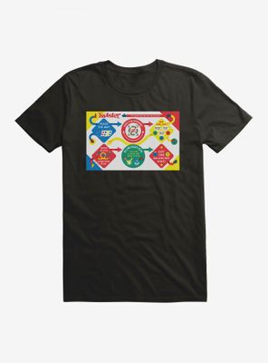 Twister Classic Board Game Callout Instructions Logo T-Shirt