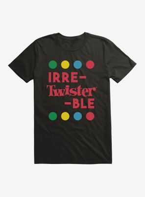 Twister Board Game Irre-Twister-ble Logo T-Shirt