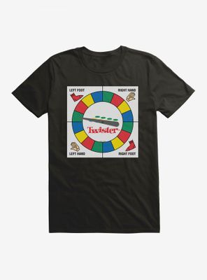 Twister Board Game Vintage Spinner Logo T-Shirt