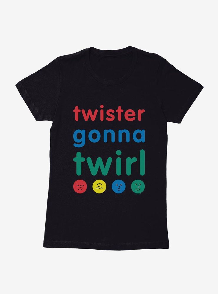 Twister Classic Board Game Gonna Twirl Womens T-Shirt