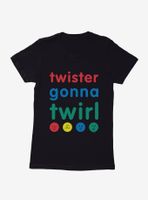 Twister Classic Board Game Gonna Twirl Womens T-Shirt